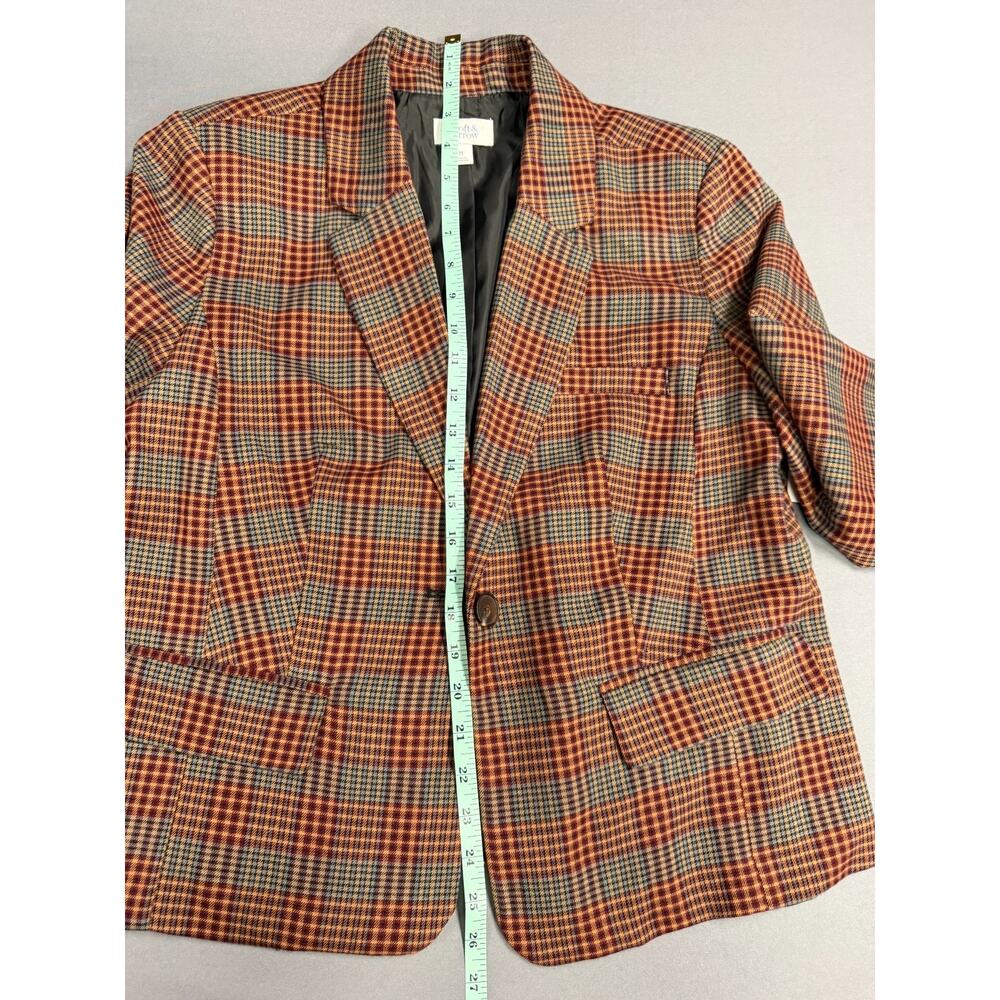 Croft & Barrow Womens Knit Blazer Jacket Size M Single Button New with tags - Picture 2 of 6